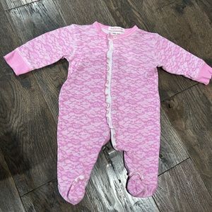 Baby Steps newborn ruffle footie